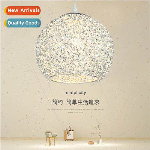 Scandinavian creative colorful macaron aluminum wire chandel