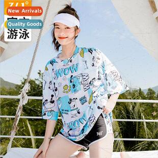 piece ladies fat conservative three new 2021 swimsu Spl