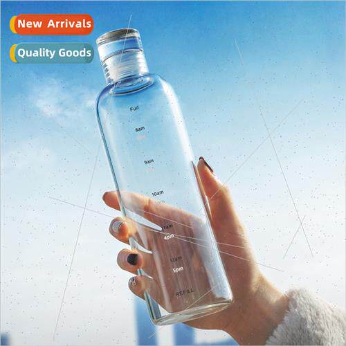 Time scale glass water cup high color value ins high borosil
