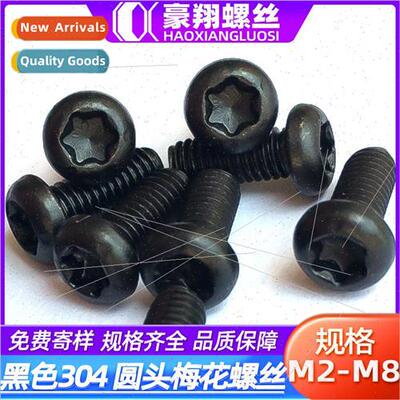 304 Round head cap screws M2.5 M3 M4 pan head cap screws wh