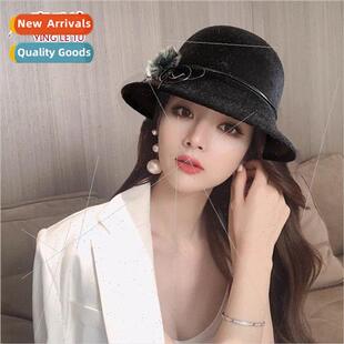 winter basin bowler ladies fem small fall female Hat hat