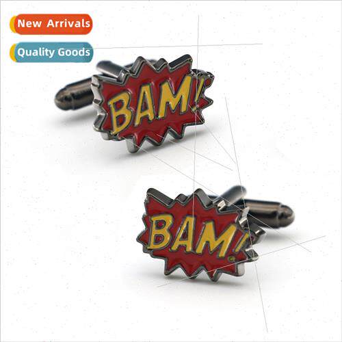 Personalized Fun Shape Men Metal Buttons French Cufflinks Le