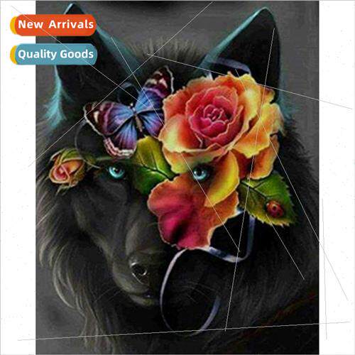 New handmade paste diamond full diamond living room animal d