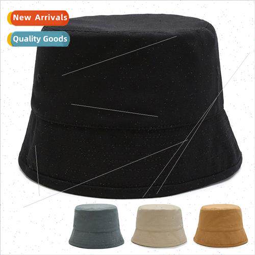 Spring Autumn leisure hundred wh pot hat black retro bucket