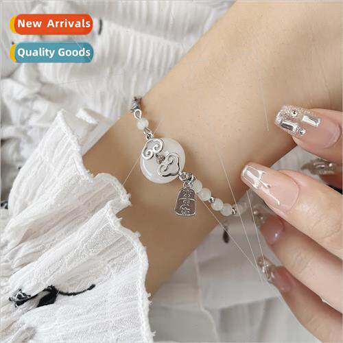 Whe Jade Joy Bracelet che Delicate  Vintage Peace Buckle Str