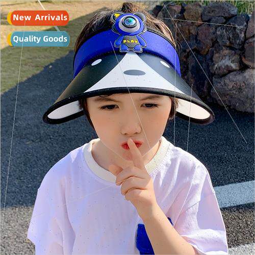 Children sun hat wh light sunscreen hat boys girls large bri