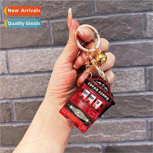 Dazzling colorful shaking lovely keychain gift schoolbag sma
