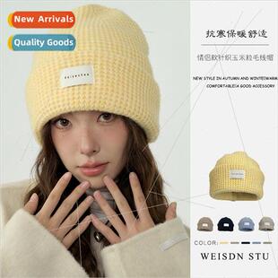 cap war wind sticky sweet college blended wool lazy Korea