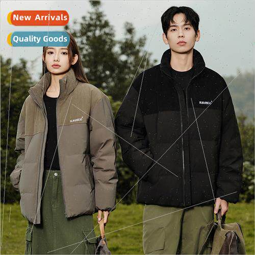 Cotton jacket men winter thickened 2023 new bread clothing H