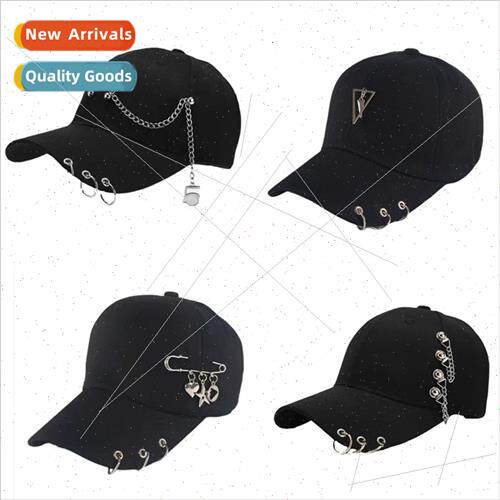 New duck tongue cap summer Korea  personaly iron ring men wo