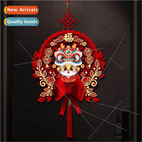 2024 new year dragon lucky door stickers New Year stickers S