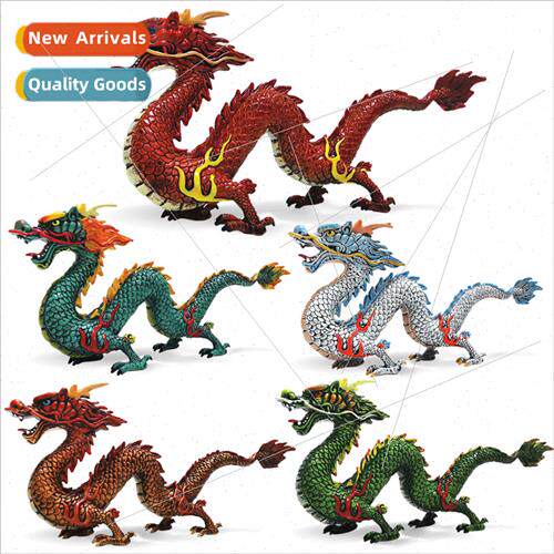 Animal Model Chinese Dragon Oriental Auspicious Beast Five C
