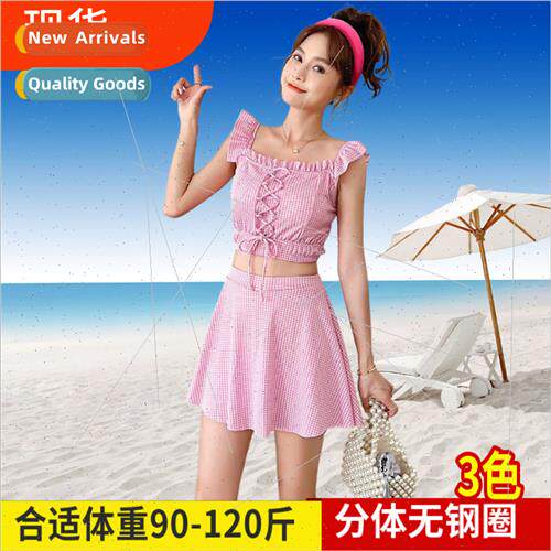Swimsu womens spl conservative small breasts gathered studen