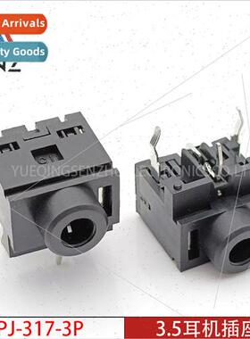 3.5mm Headphone Socket PJ-317-3P Horizontal Three-Pin Plug-i