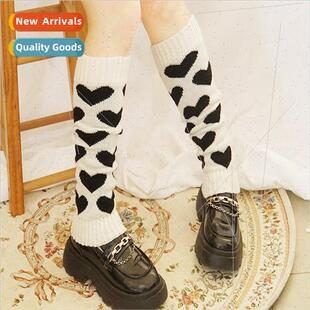 warm straight love winter swe Korea knted sets Autumn socks