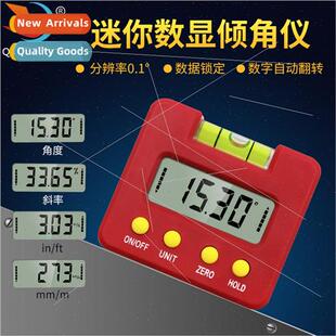 Digal Inclinometer Box Electronic Angle Ruler wh Magnetic Ta