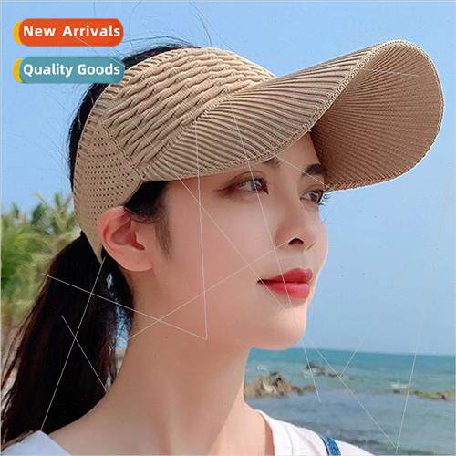 Hollow top hat female Korea  summer outdoor sports running d