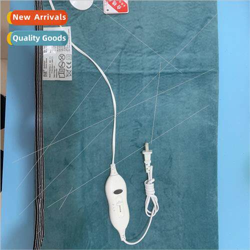 Qualy electric blanket green crystal super soft single doubl