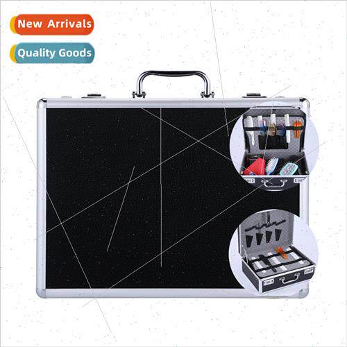 Hairdressing tool box hair stylist large-capacy aluminum all