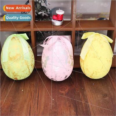 Easter decorative wall hanging 10*15cm large foam eggs hot s
