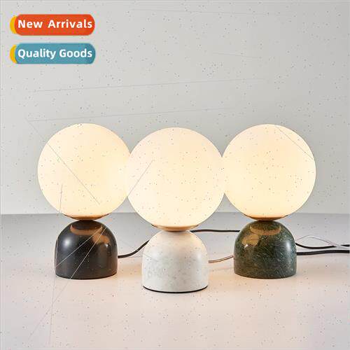 Scandinavian creative fashion marble living room table lamp