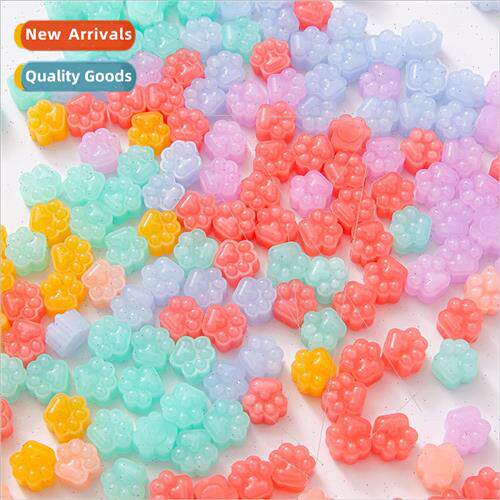 cky clover fire paint wax particles mixed colors cat paw cut