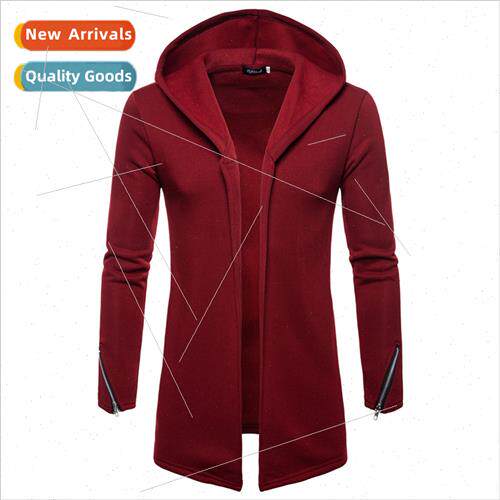 Men 2021 Autumn Winter New Men Sweatshirt Casual Solid Color