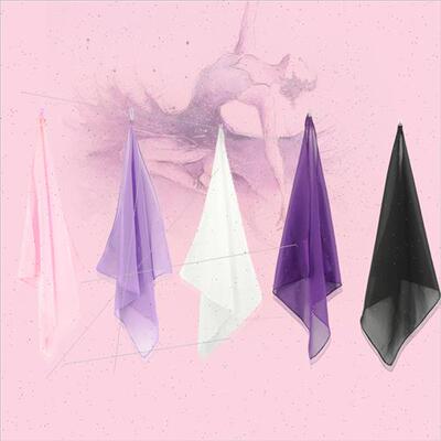 Dance handkerchief chiffon gauze scarf dance permance props