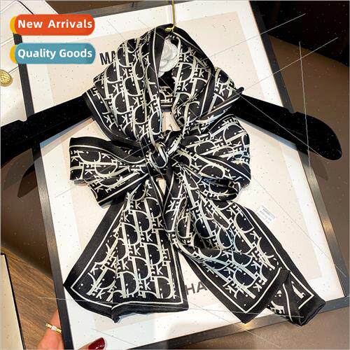 2023 new D letter mulberry silk silk scarf women spring summ