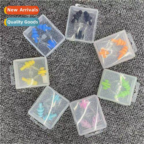 Swimming Supplies Nose Clip Ear Plugs Set F Choking Gear lic