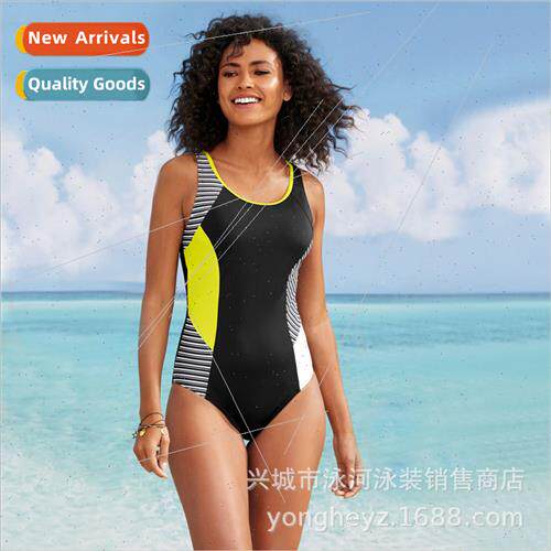 2020 new swimsu ladies Europe sexy wide straps one-piece str