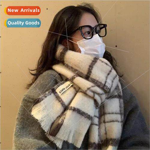 Scarf girls winter 2023 new senior sense hundred wh Korea  t