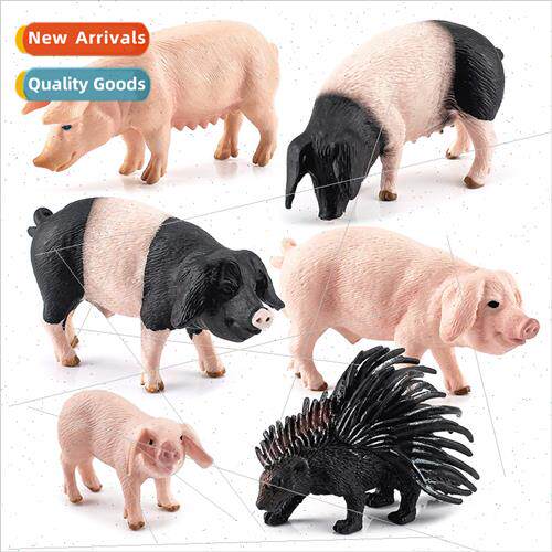 Farm Animal Female Domestic Pig Model Droopy Ear Boar Porcup