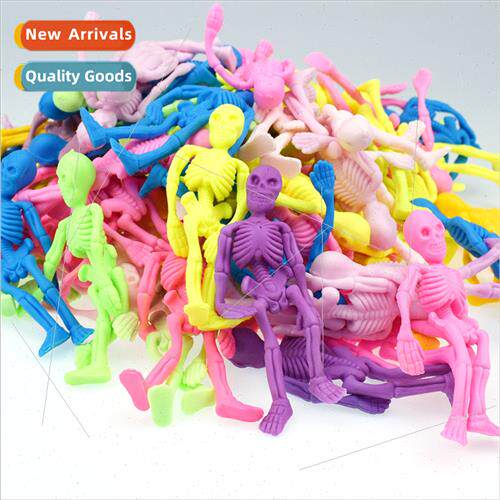 Plastic soft rubber TPR skeleton human skeleton model doll H