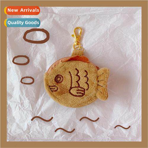 Japan cute creative plush snapper styling bag small pendant