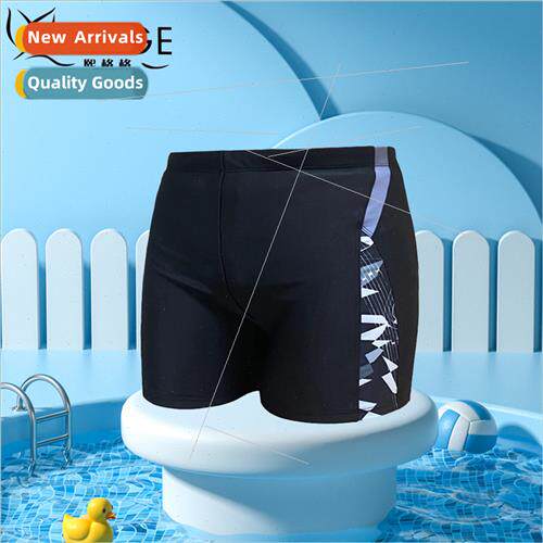 2023 new mens swim trunks fashion printing loose comtable la