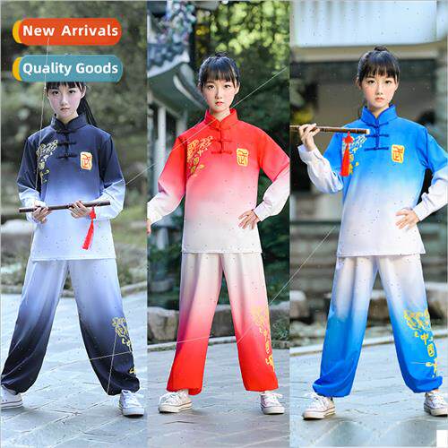 Elementary school students taiji training clothes children m