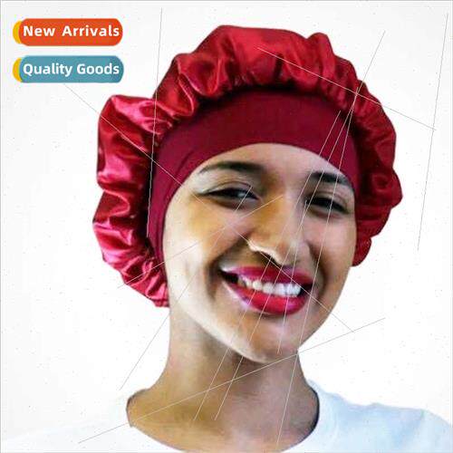 New wide-brimmed high elastic headbsleeping cap~Lady chemoth