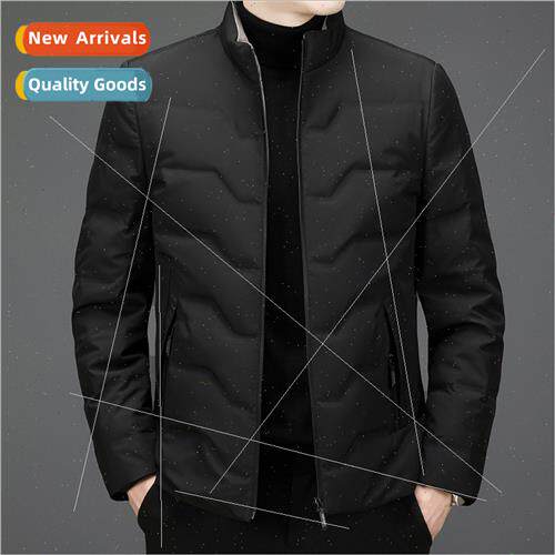 Down jacket men short lightweight fall winter clothing 2023