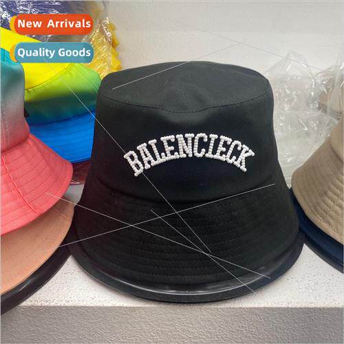 Korea  fisherman cap letters hot drill early spring outing t