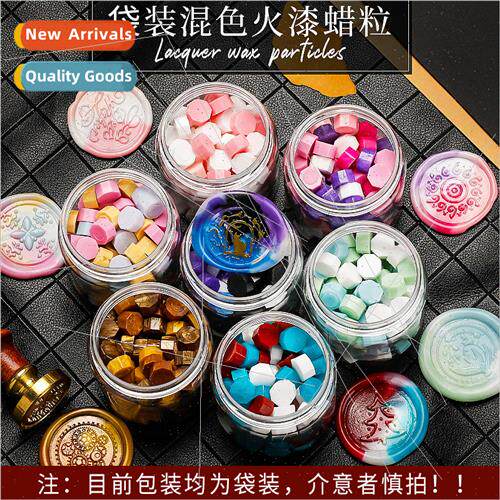 Fire Paint Wax Pellets Mixed Colors Fire Paint Stamps Canned