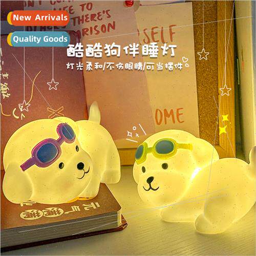 Cartoon cool dog night light creative bedroom bedside lamp s