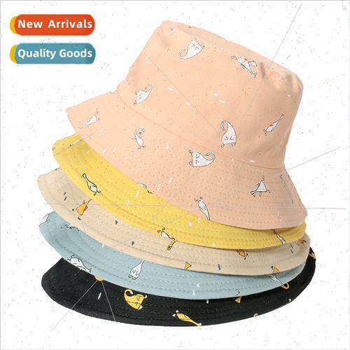 Fisherman hat female spring summer Korea  small yellow duck