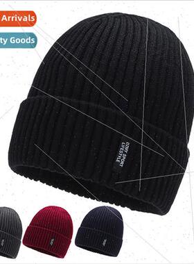 Woolen cap fall winter men women caps Korea tide padded thic