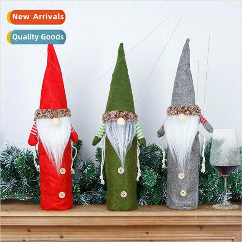 Hot Sale Wine Bottle Sleeves Faceless Old Man Gnome Gnome No