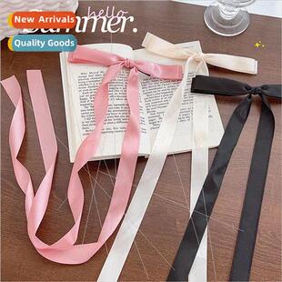 girl head bow back clip duckbill sweet clips hair long Extra