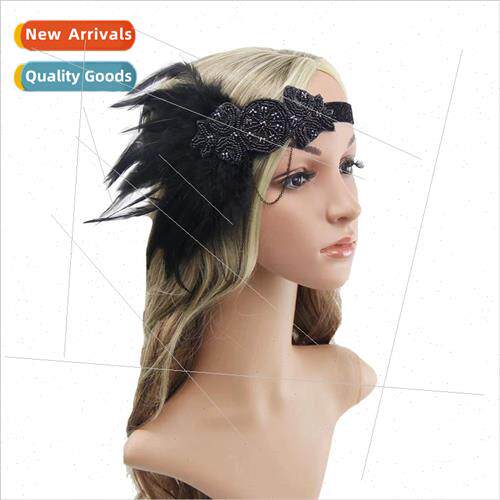 Feather Hairb1920s Party Dinner Party Annual Christmas Chain