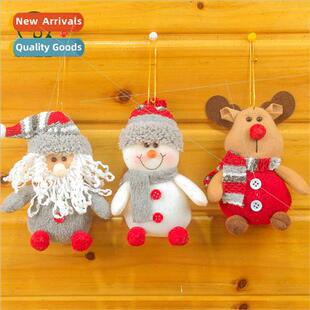 Christmas Hangings Old Man Snowman Elk Christmas Tree Figuri