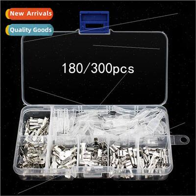 180 300pcs inserted spring+insert+sheath 6.3 4.8 2.8 plug-in