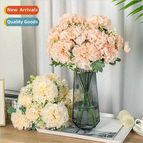 Carnation fake flowers simulation flowers living room arrang